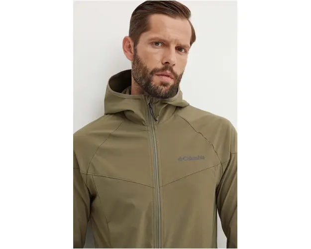 Columbia geaca outdoor Heather Canyon culoarea verde 1714111