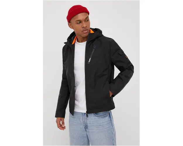 RefrigiWear geaca barbati, culoarea negru, de tranzitie