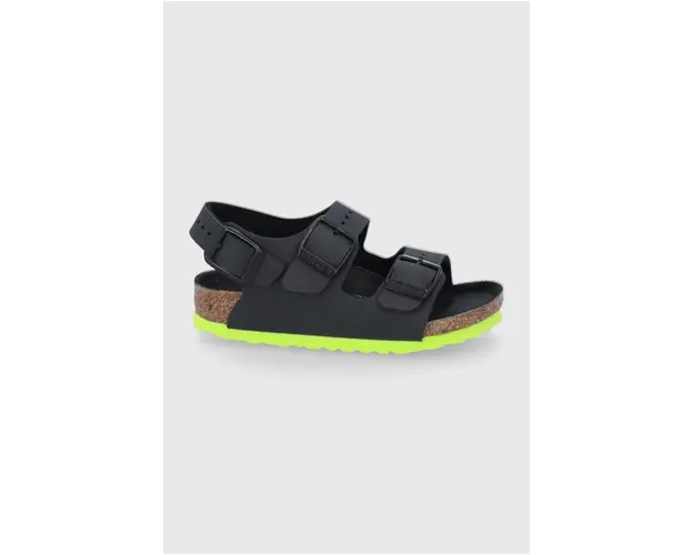 Birkenstock sandale copii culoarea negru