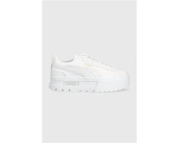 Puma sneakers Mayze Classic Wns culoarea alb 384209