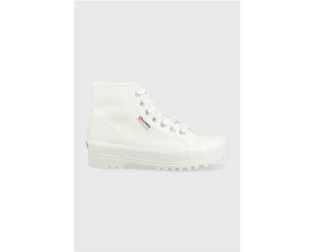 Superga tenisi femei, culoarea alb