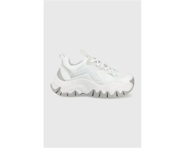Buffalo sneakers culoarea alb