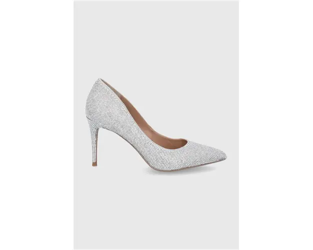 Steve Madden pantofi cu toc Lillie culoarea argintiu