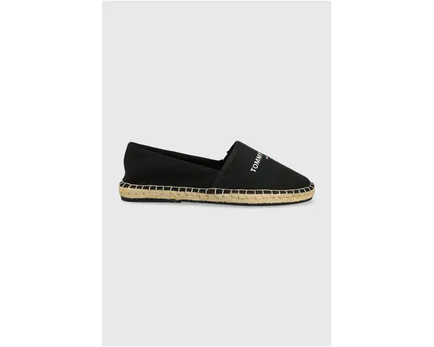 Tommy Jeans espadrile culoarea negru