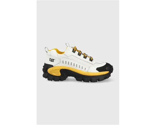 Caterpillar sneakers din piele INTRUDER culoarea alb