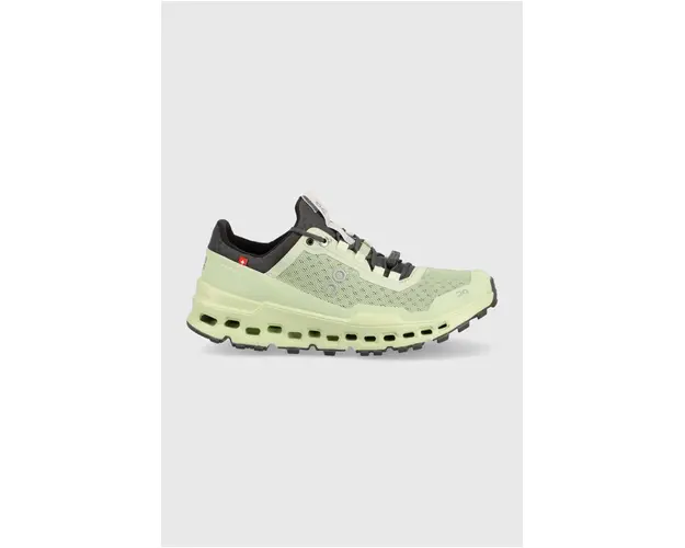 On-running pantofi Cloudultra femei, culoarea verde