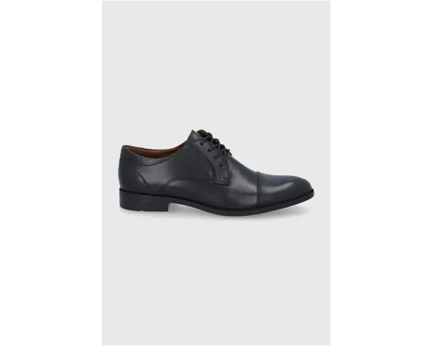 Aldo pantofi de piele Cortleyflex barbati, culoarea negru
