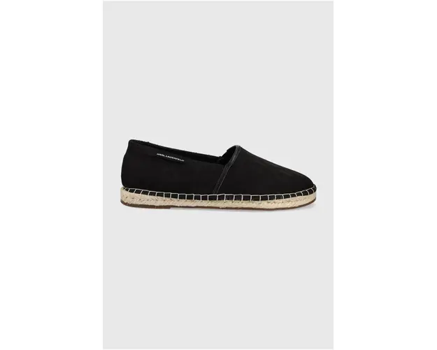 Karl Lagerfeld espadrile Kamino culoarea negru