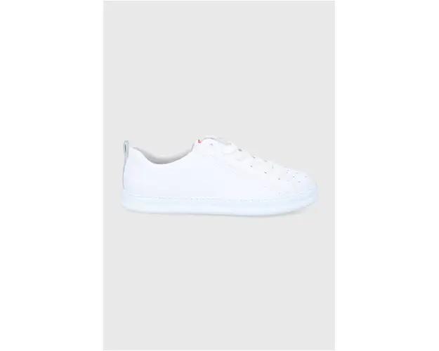 Camper ghete de piele Runner Four culoarea alb