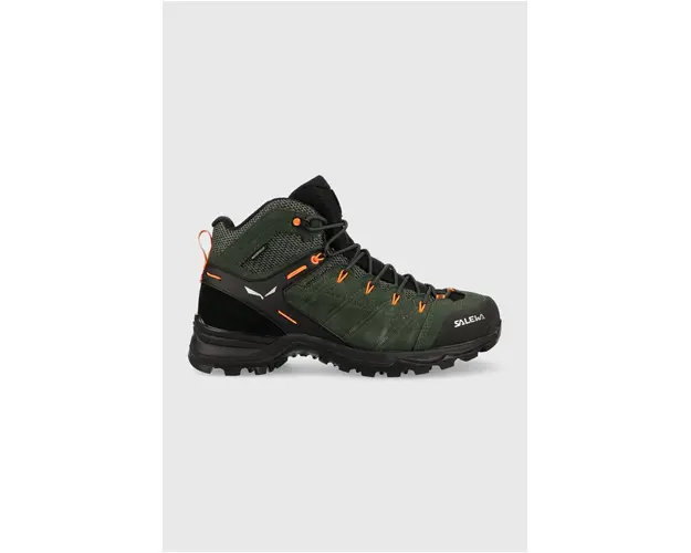 Salewa pantofi Alp Mate Mid barbati, culoarea verde, izolat