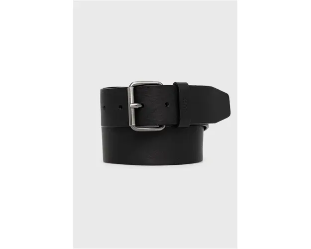 BOSS curea de piele barbati, culoarea negru 50471299
