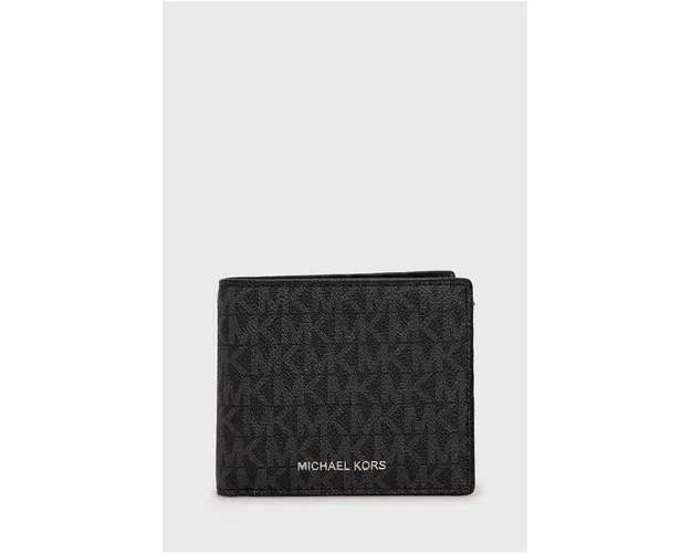 Michael Kors portofel barbati, culoarea negru