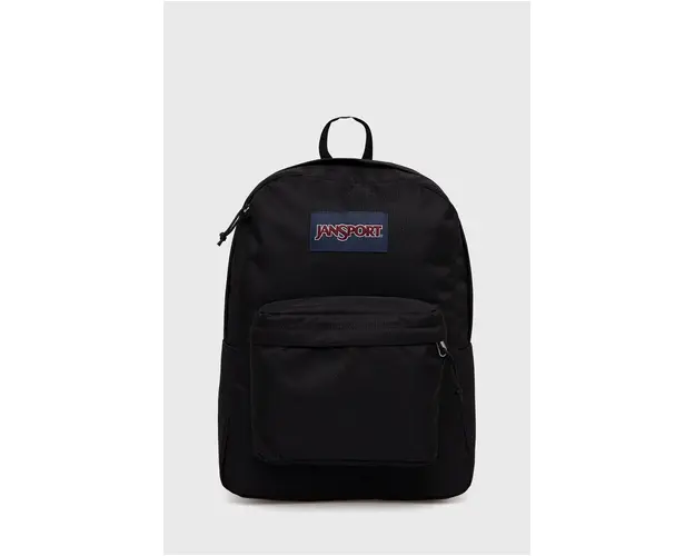 Jansport rucsac culoarea negru, mare, cu imprimeu
