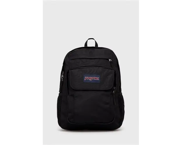 Jansport rucsac culoarea negru, mare, cu imprimeu