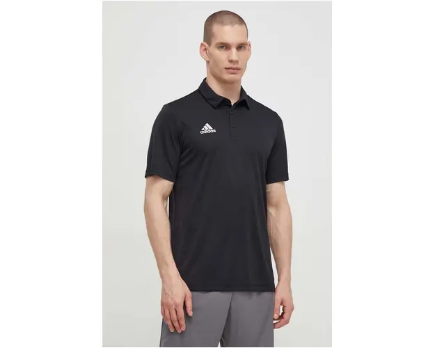 adidas Performance polo de antrenament Entrada 22 culoarea negru, uni HB5328