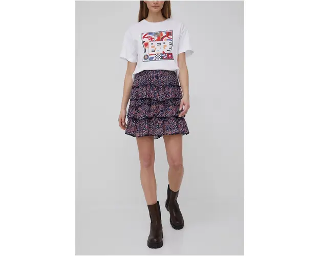 Pepe Jeans fusta Leslie mini, evazati