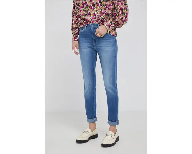 Pepe Jeans Jeans Dion femei, high waist