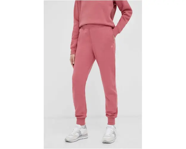 G-Star Raw pantaloni de trening culoarea roz, neted