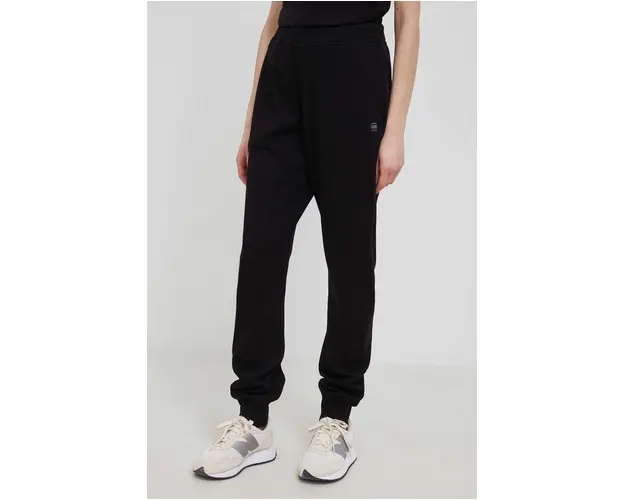 G-Star Raw pantaloni de trening culoarea negru, neted