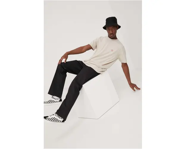 Dickies pantaloni 874 barbati, culoarea negru, drept