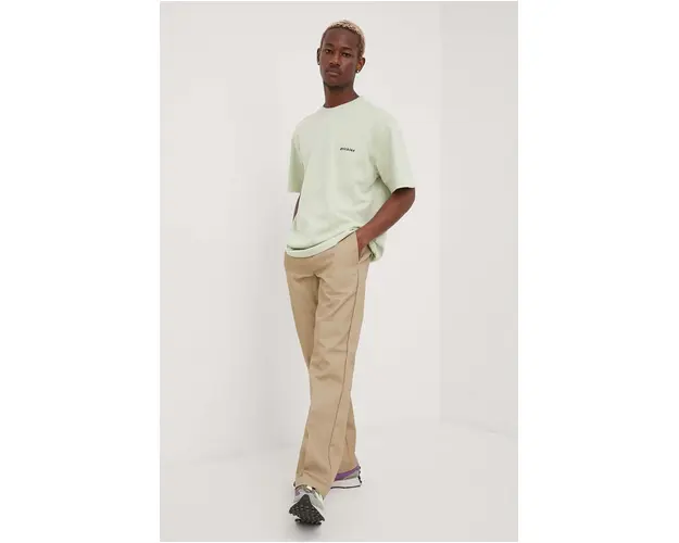 Dickies pantaloni barbati, culoarea bej, drept DK0A4XK6KHK-Khaki