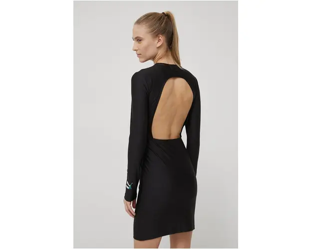 Puma rochie Crystal G. 535069 culoarea negru, mini, mulata
