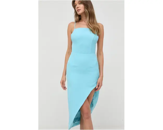 Bardot rochie midi, mulata