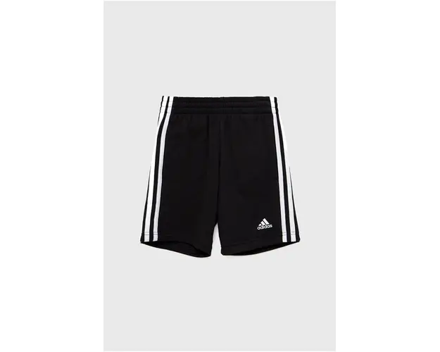 adidas Performance pantaloni scurti copii H65791 culoarea negru, talie reglabila