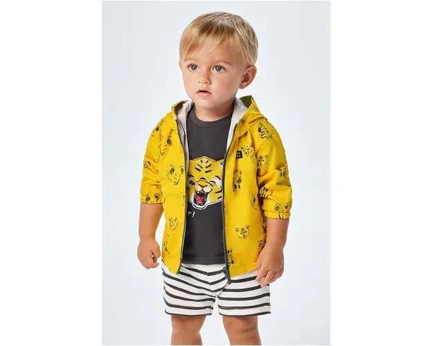 Mayoral pantaloni scurti copii culoarea negru,