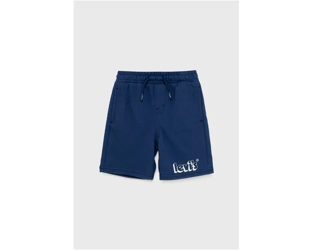 Levi's pantaloni scurti copii culoarea albastru marin,