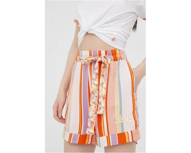 Femi Stories pantaloni scurti femei, modelator, high waist