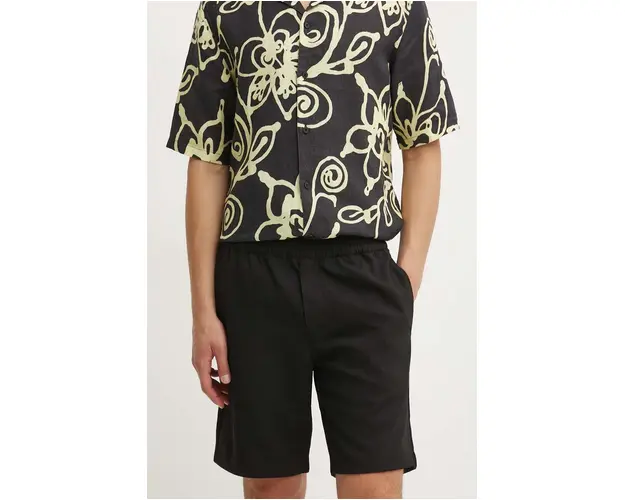 Samsoe Samsoe pantaloni scurti barbati, culoarea bej