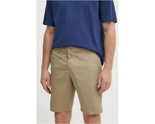 Lacoste pantaloni scurti barbati, culoarea verde