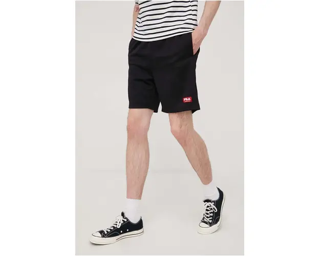 Fila pantaloni scurti barbati, culoarea negru