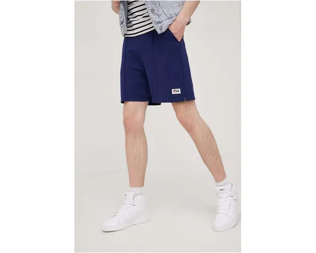Fila pantaloni scurti barbati, culoarea albastru marin
