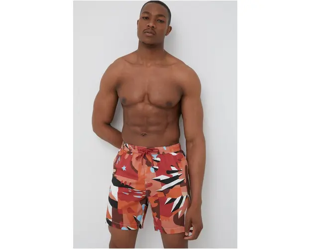Deus Ex Machina pantaloni scurti de baie culoarea portocaliu