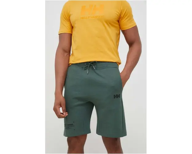 Helly Hansen pantaloni scurti barbati, culoarea verde 53710-606