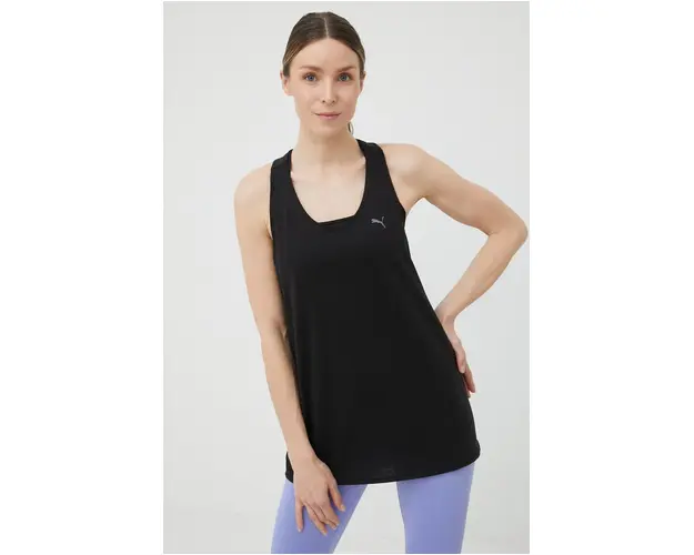 Puma top de antrenament Studio Foundation 521605 culoarea negru