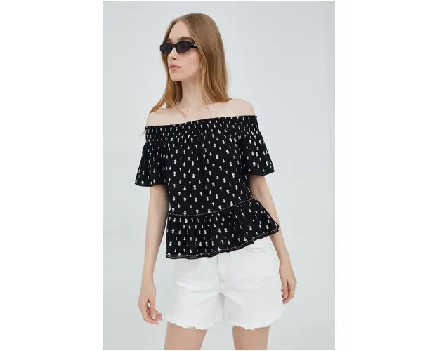 Superdry bluza culoarea negru