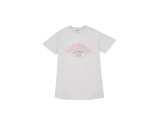 Kenzo Kids tricou de bumbac pentru copii culoarea gri