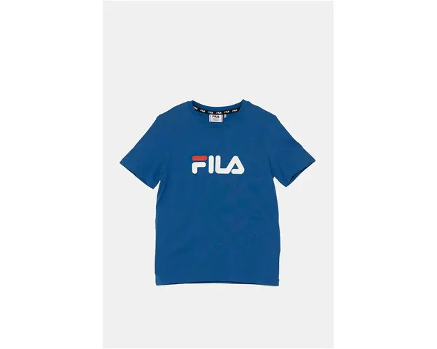 Fila tricou de bumbac pentru copii culoarea violet, cu imprimeu