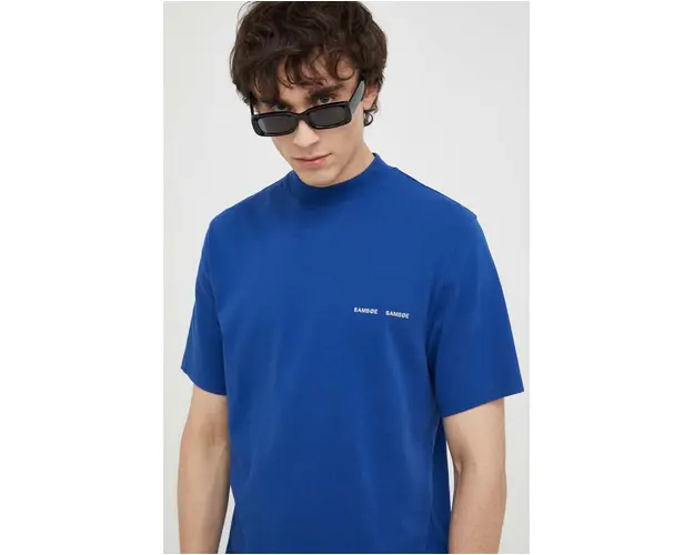 Samsoe Samsoe tricou din bumbac neted