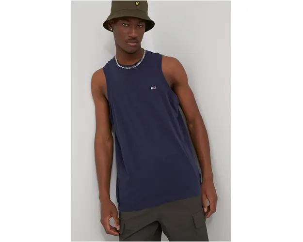 Tommy Jeans tricou din bumbac (2-pack) culoarea alb