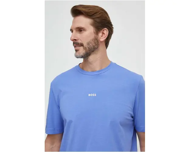 BOSS tricou BOSS ORANGE barbati, neted, 50473278