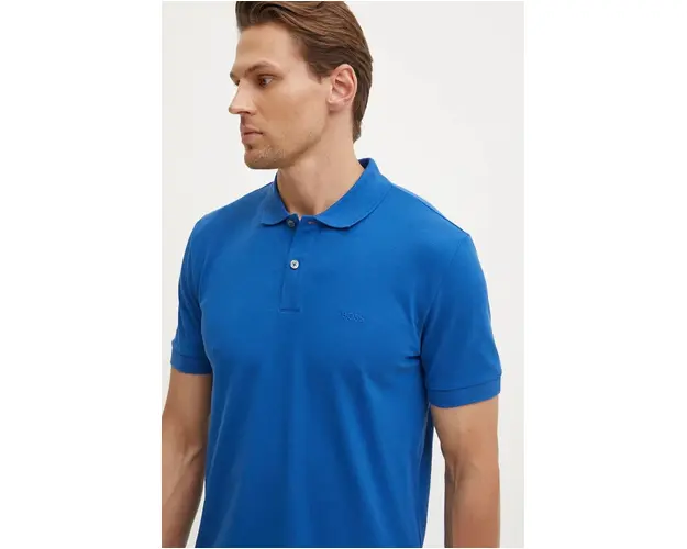 BOSS polo de bumbac uni, 50468362