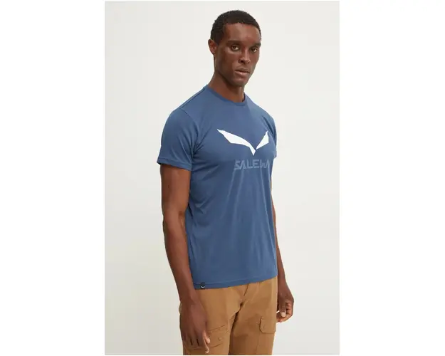 Salewa tricou sport Solidlogo cu imprimeu