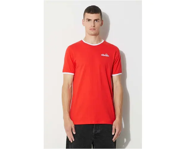 Ellesse tricou barbati, culoarea negru, modelator SHL10164-BLACK