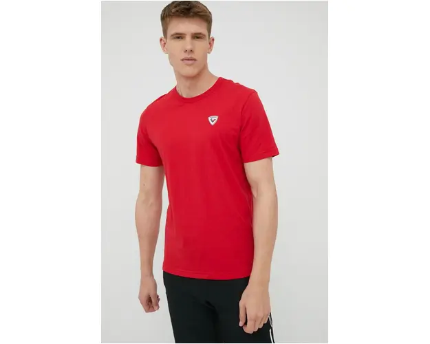 Rossignol tricou din bumbac culoarea rosu, cu imprimeu