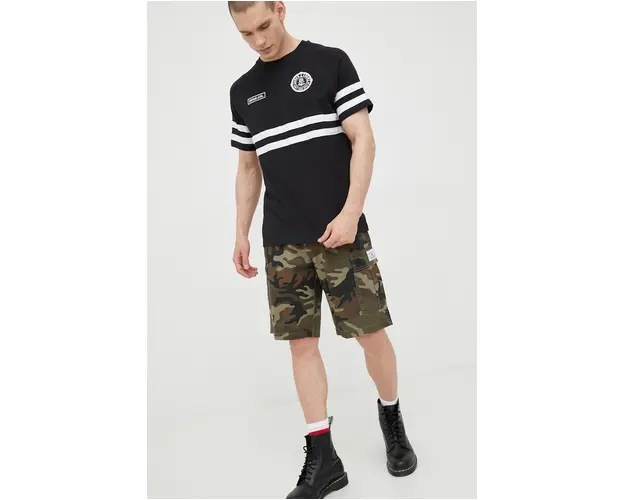 Unfair Athletics tricou din bumbac culoarea negru, cu imprimeu