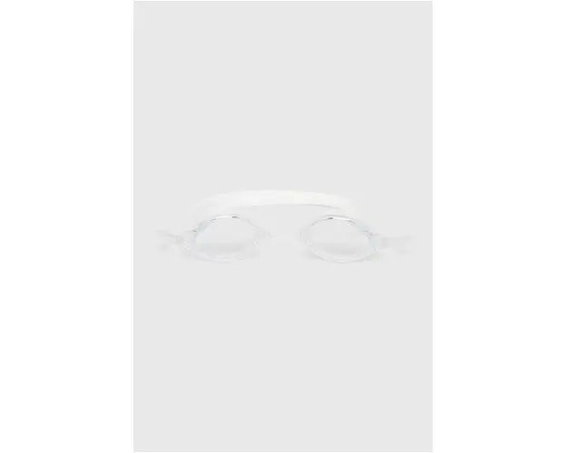 Nike ochelari inot Chrome culoarea alb